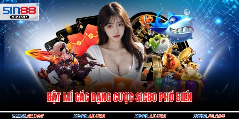 Bật mí các dạng cược Sicbo phổ biến