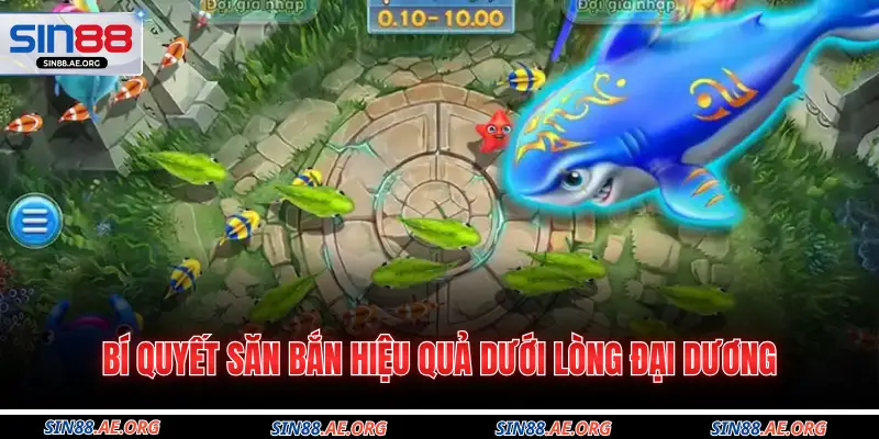 Bí quyết săn bắn hiệu quả dưới lòng đại dương