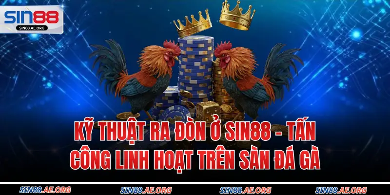 Kỹ Thuật Ra Đòn Ở Sin88 - Tấn Công Linh Hoạt Trên Sàn Đá Gà